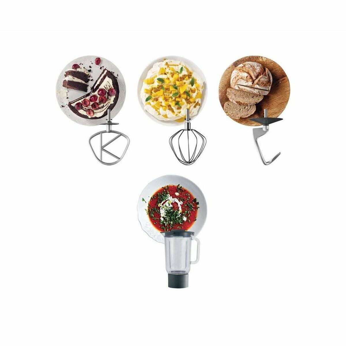 Chef Küchenmaschine KVC3110S (silber, 1.000 Watt)