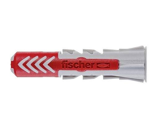 fischer Dübel DUOPOWER 5x25 LD (hellgrau/rot, 100 Stück)