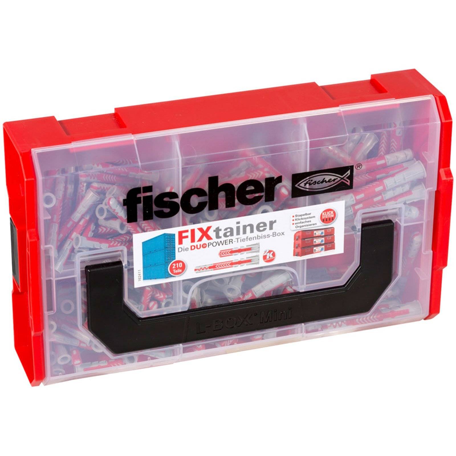 Plastikbox mit der Aufschrift 