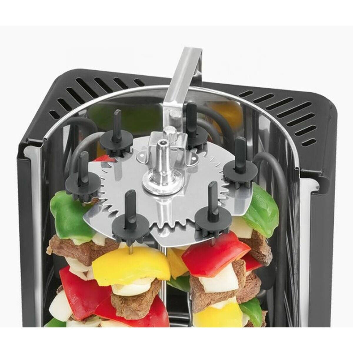 Döner-Multigrill DVG 3686 (schwarz, 1.400 Watt)