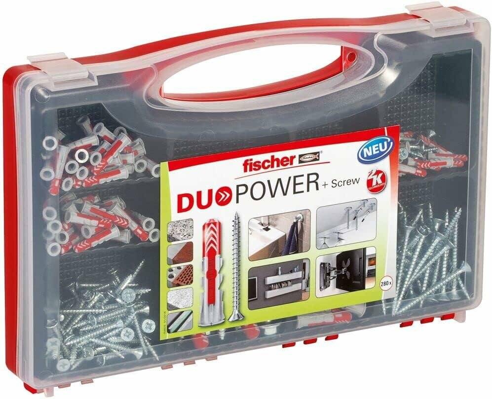 Fischer redbox DuoPower + Schrauben - 536091