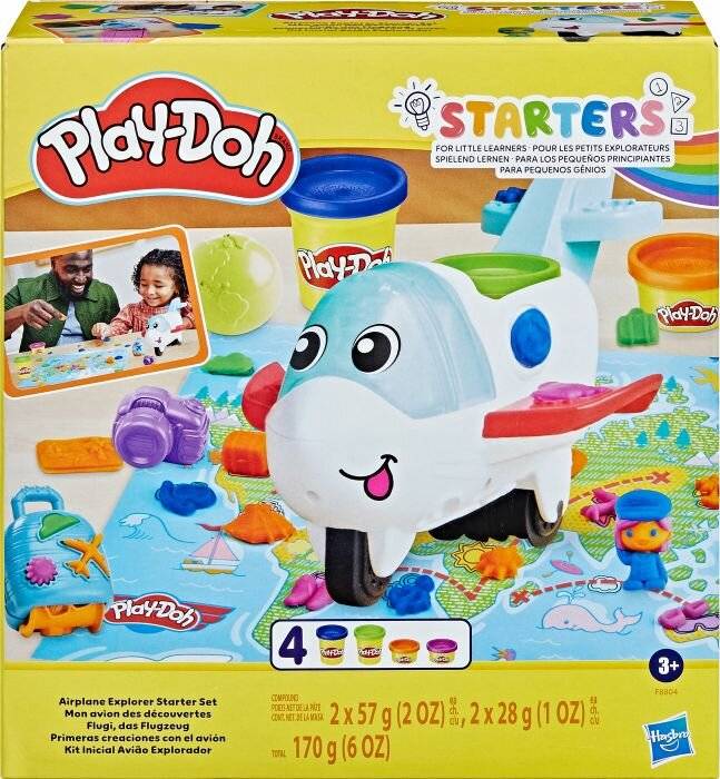 Hasbro Play-Doh Flugi, das Flugzeug, Kneten
