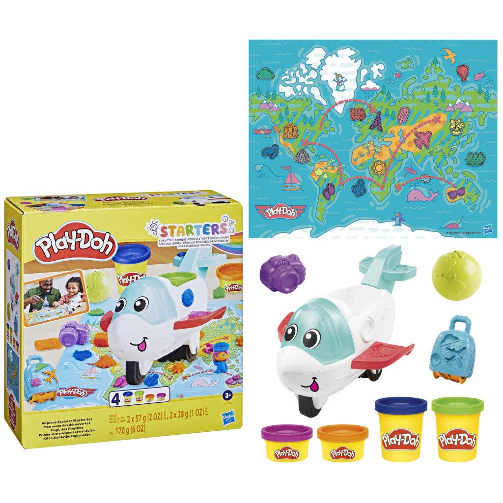 Hasbro Play-Doh Flugi, das Flugzeug, Kneten