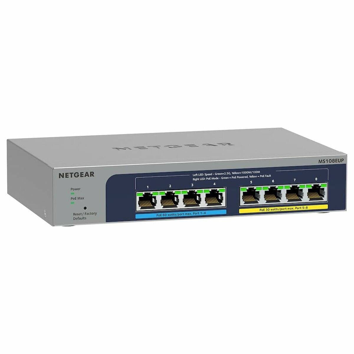 Netgear Switch MS108TUP-100EUS MS108TUP100EUS (MS108TUP-100EUS)