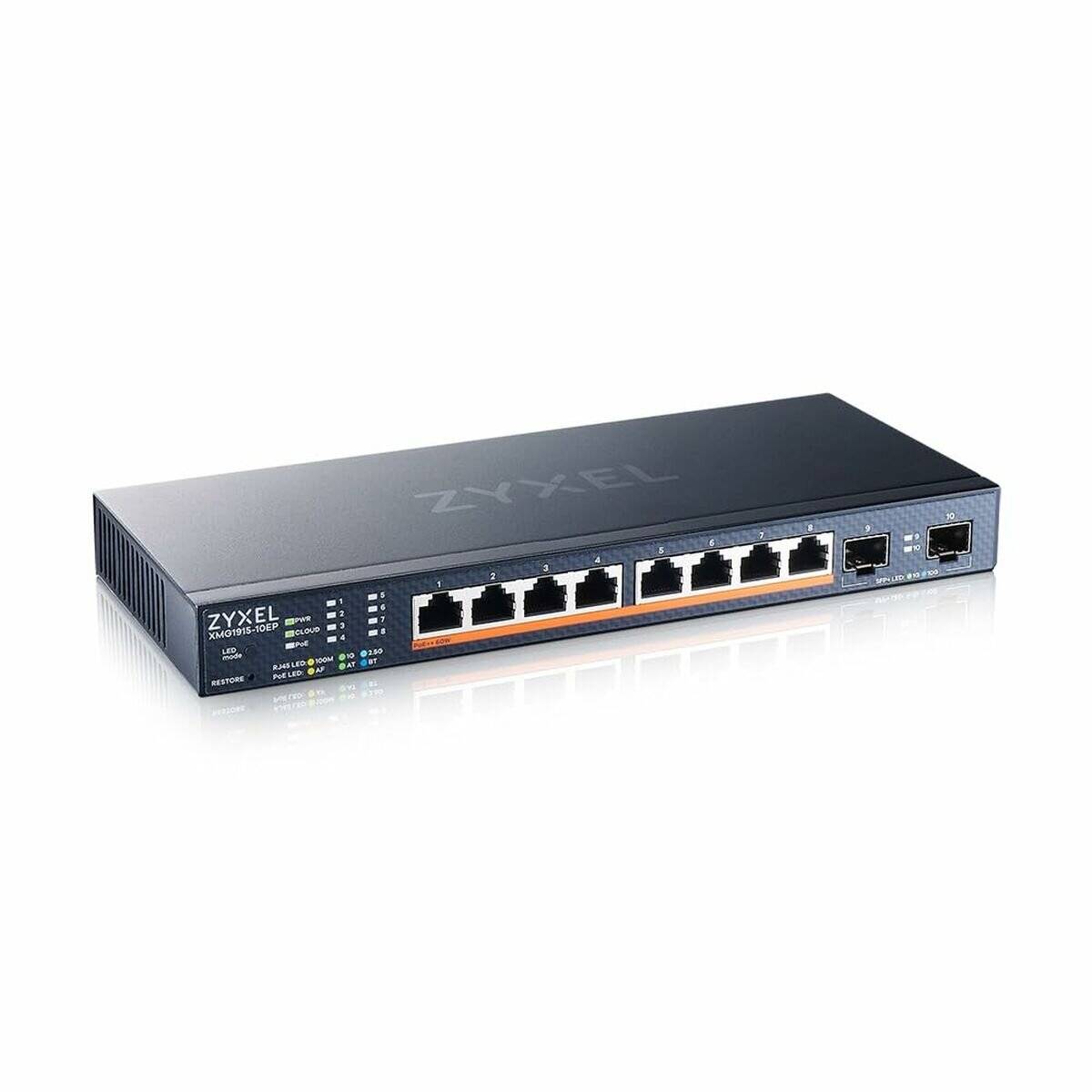 Zyxel XMG1915-10EP 8 Port 2.5GbE 2SFP+ 8x PoE++ SmartSwitch