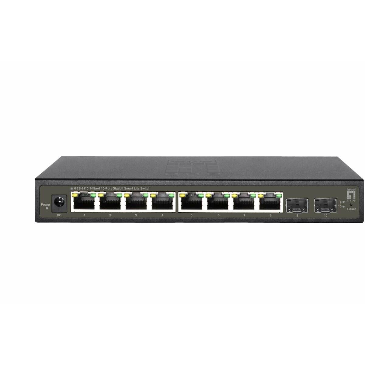 Level One GES-2110 Hilbert 10Port Gb Smart Lite Sw