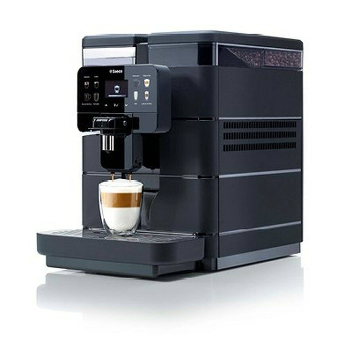 Philips Philips Saeco Coffeemachine New Royal One Touch Cappuccino black Schwarz (9J0080)