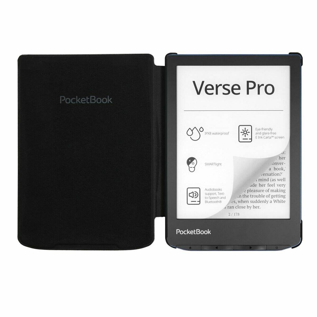 PocketBook Shell - Black Cover für Verse / Verse Pro