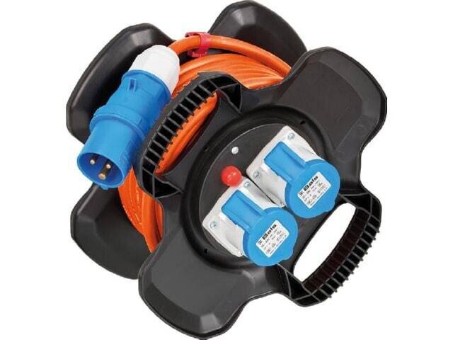 Brennenstuhl GummiKabelhaspel CEE für Camping/Maritim 10m