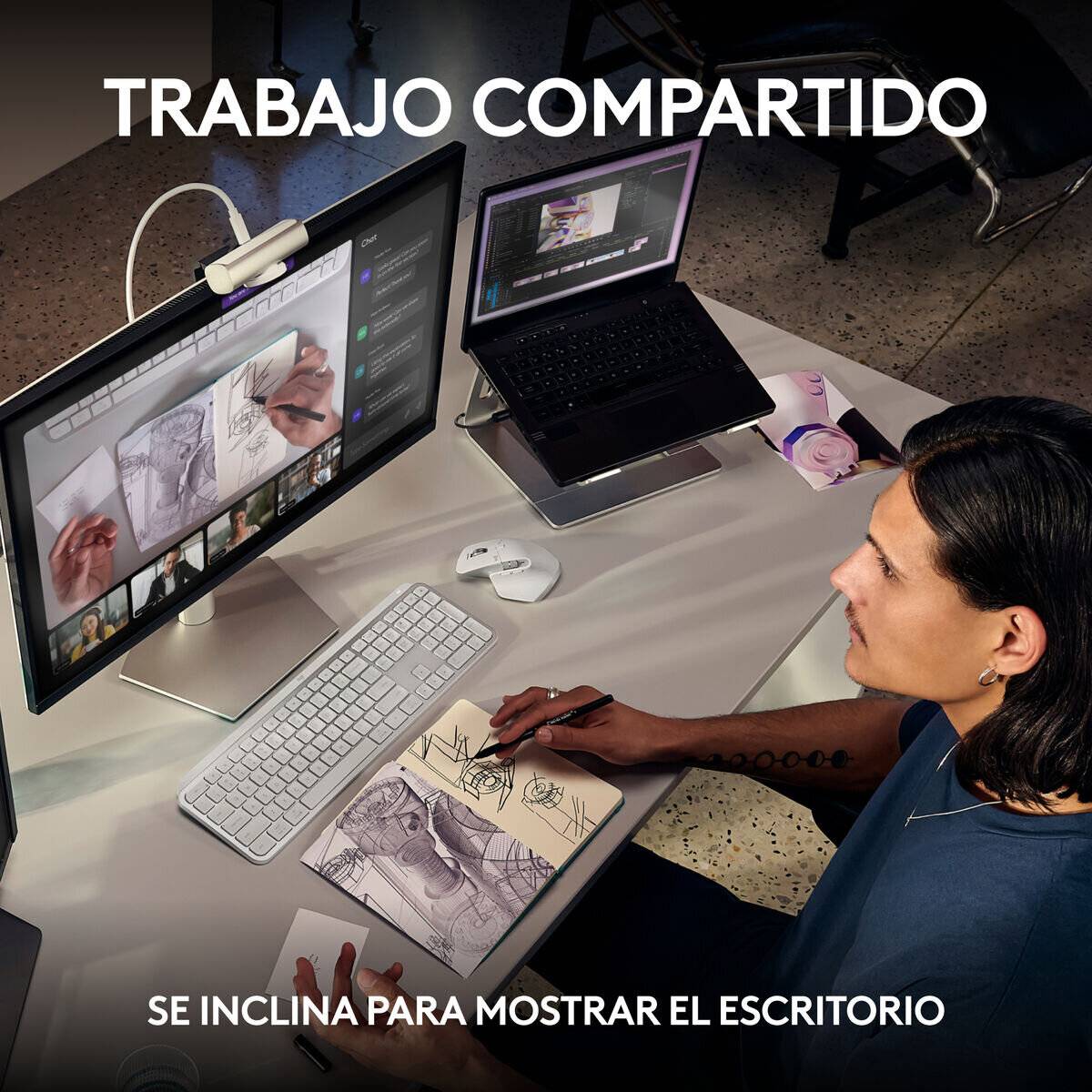 Logitech MX BRIO Webcam grafit