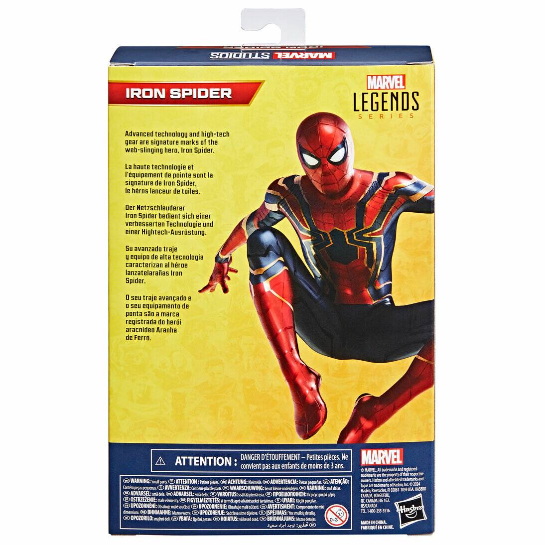 Marvel Legends Serie Iron Spider Figur 15cm