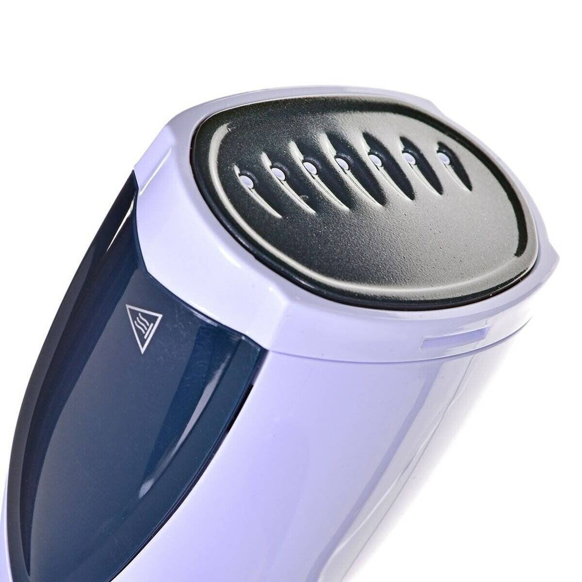 Clat Dampfb?rste Db 3717 Weiß-Blau 1100W