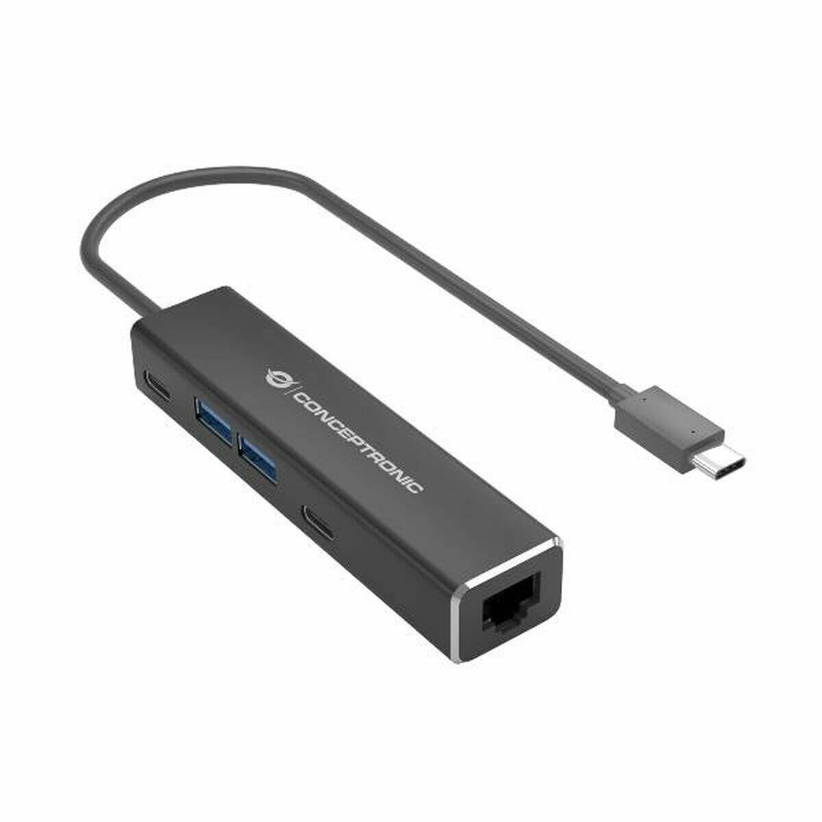Conceptronic ABBY13B Gigabit Ethernet USB 3.2 Gen 1