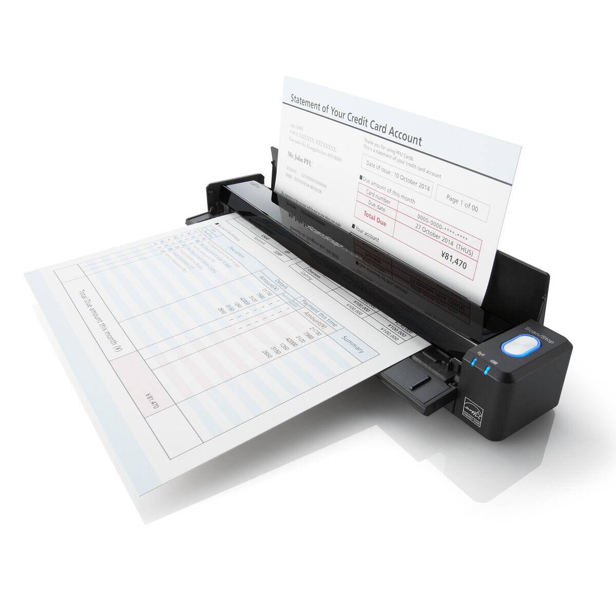 Fujitsu ScanSnap iX100, Dokumentenscanner, (Ricoh)
