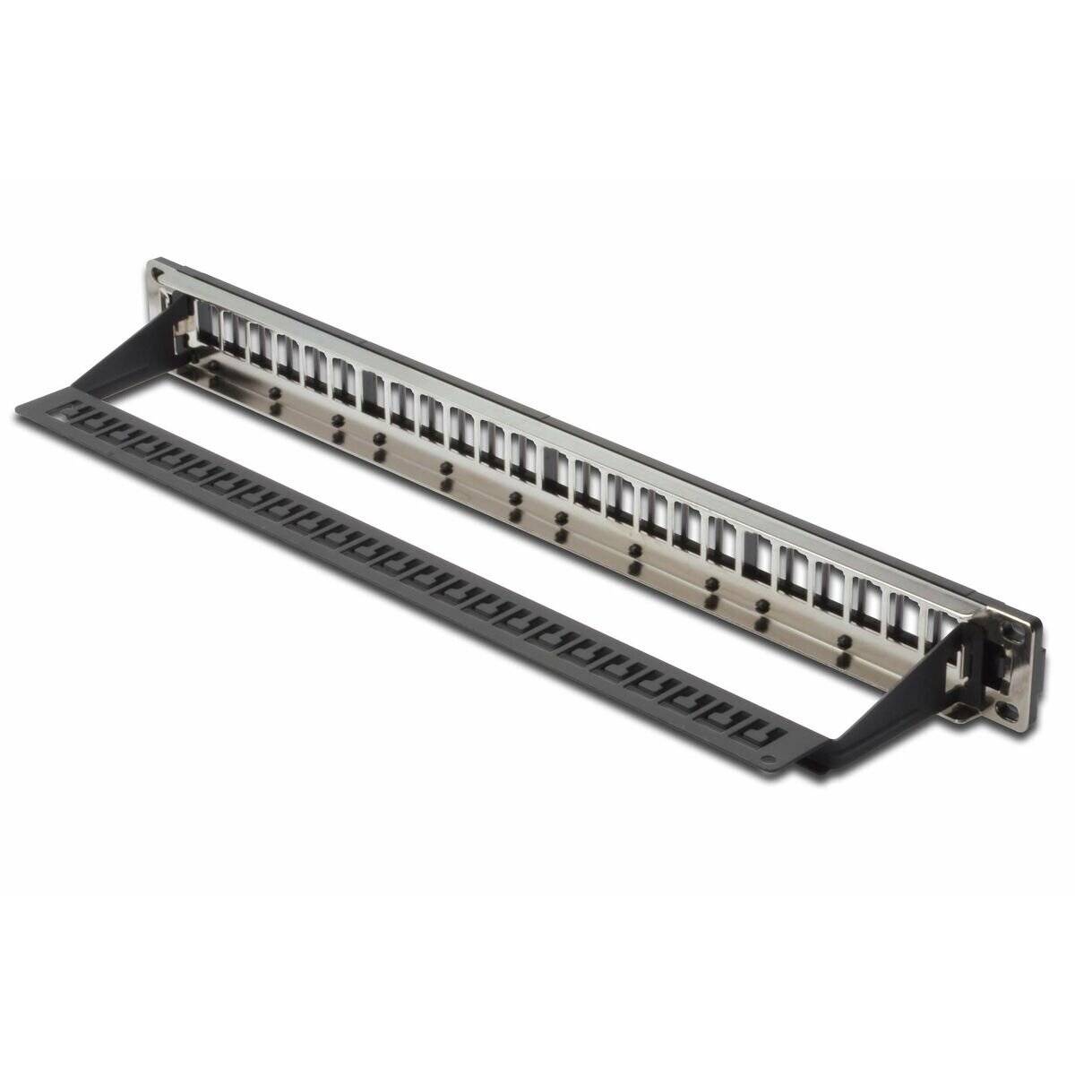 DIGITUS Patchpanel 1HE 24-Port Rackmount Modular geschirmt