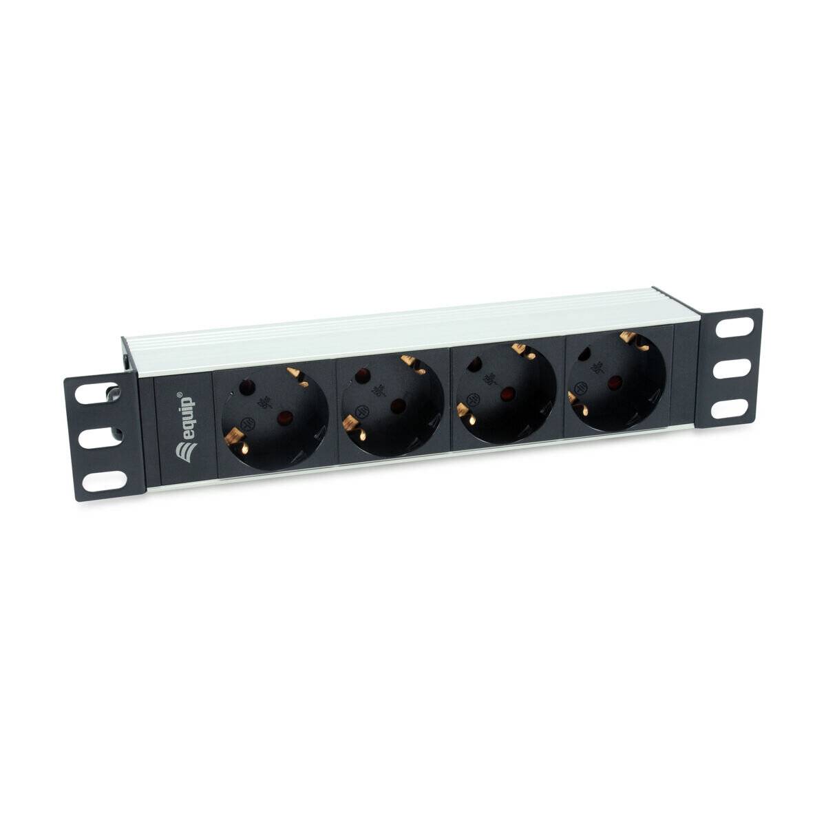 Equip Steckdosenleiste 10(1HE)4fach Schuko.CEE 1,5m.Kabl.si
