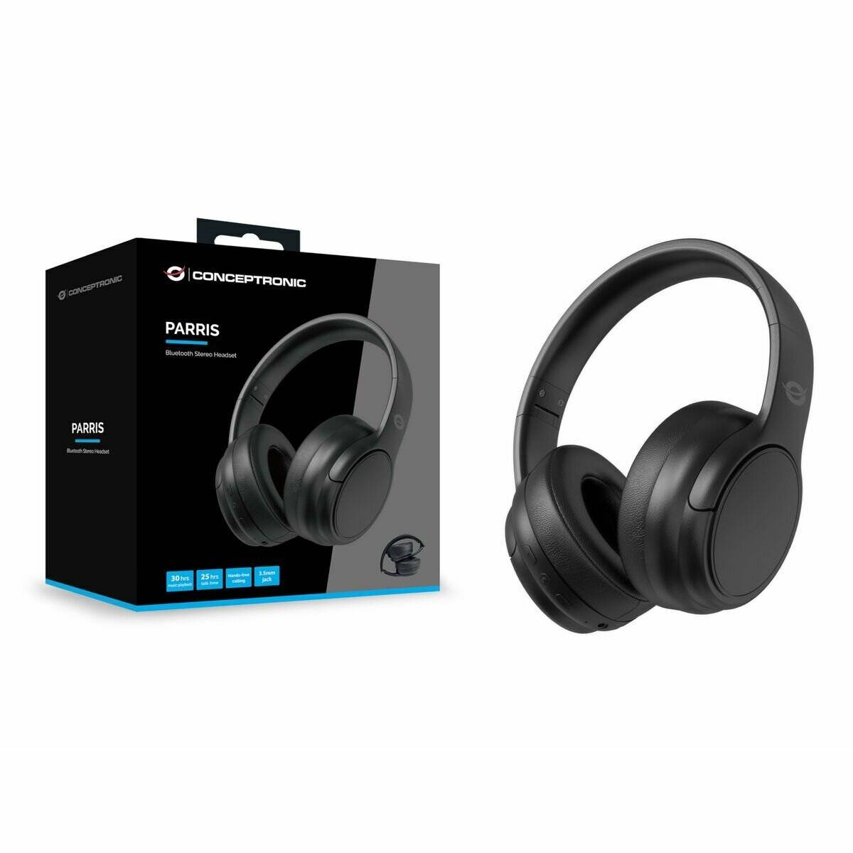 CONCEPTRONIC Headset Wireless Bluetooth 5.4 Dual-Device, sw