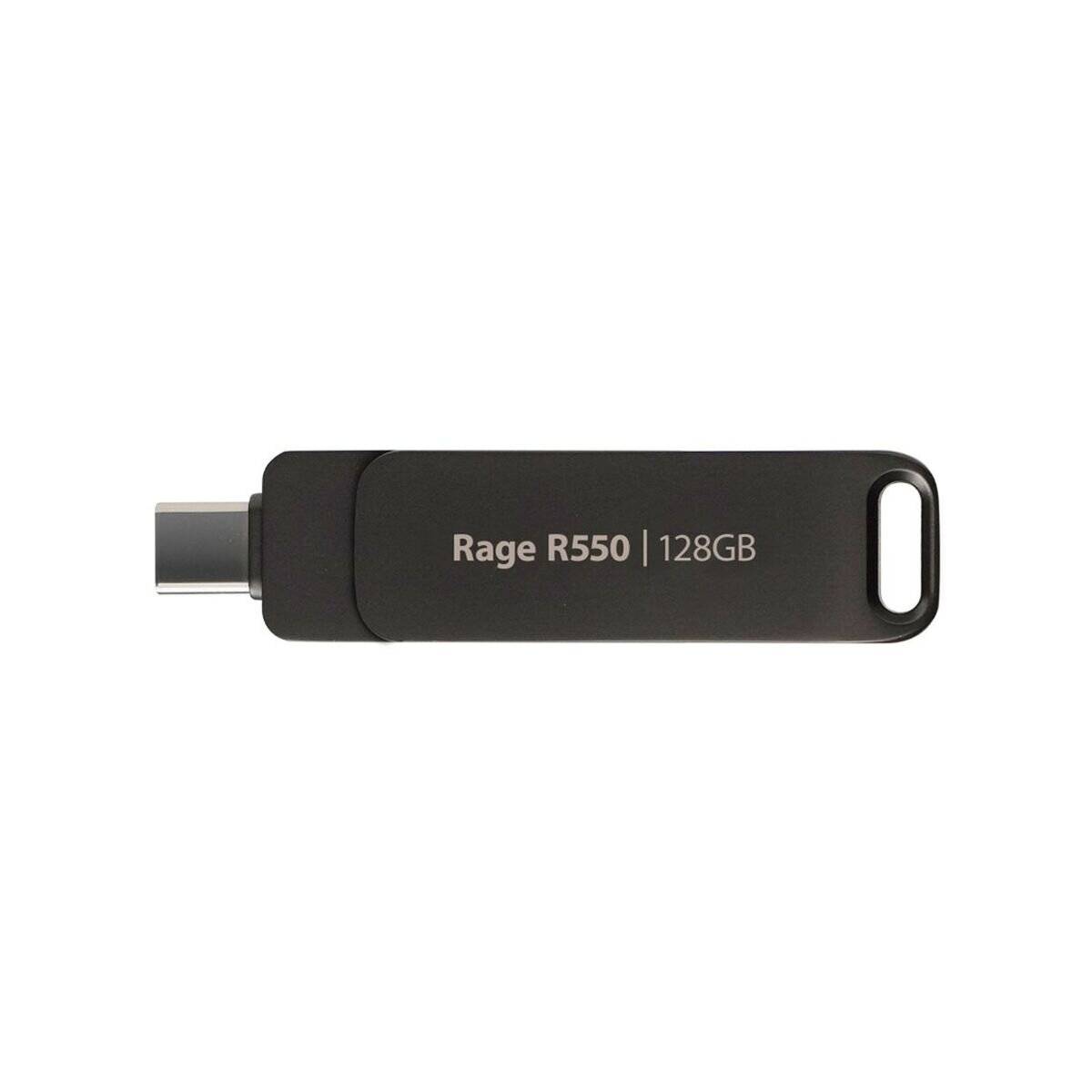Rage R550 128Gb (Schwarz, Usb-A Und Usb-C 3.2 Gen 1)