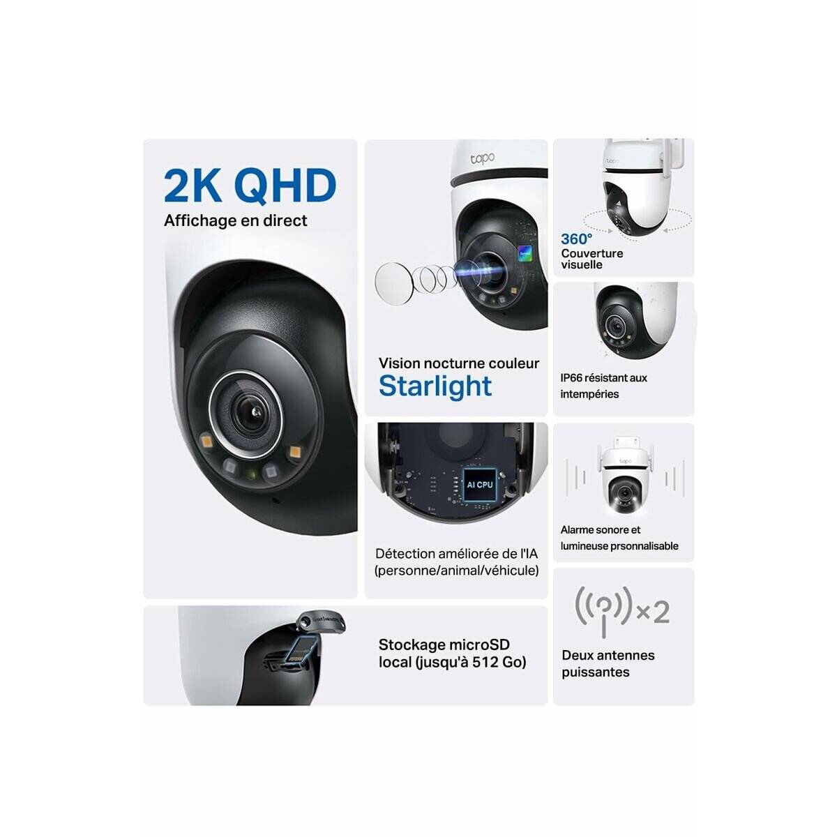 TP-LINK Tapo C520WS - Überwachungskamera