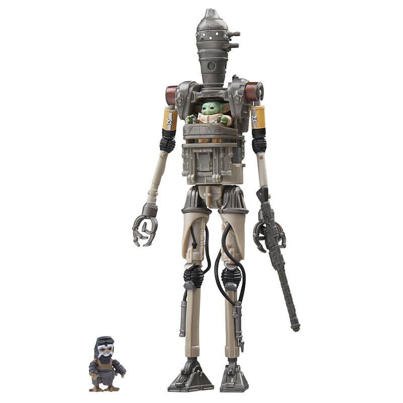 Star Wars Der Mandalorianer IG-12 Grogu & Anzellan Figur 9,5cm