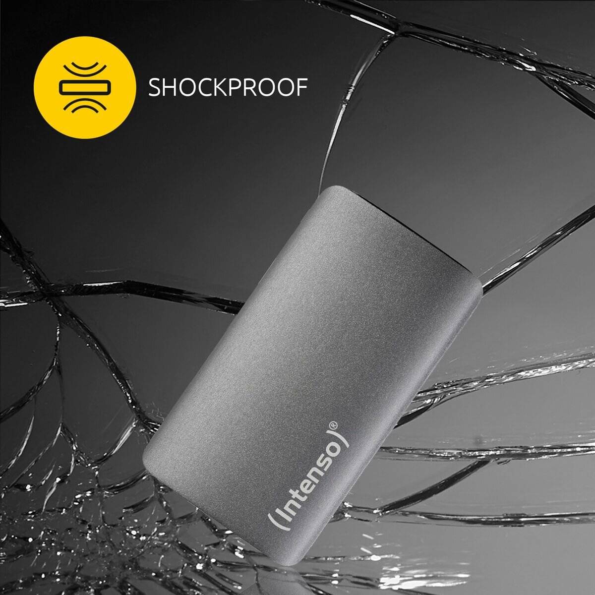 Intenso Ssd 1.0Tb Tx800 1.8 Usb 3.2 Gen1 Anthracite