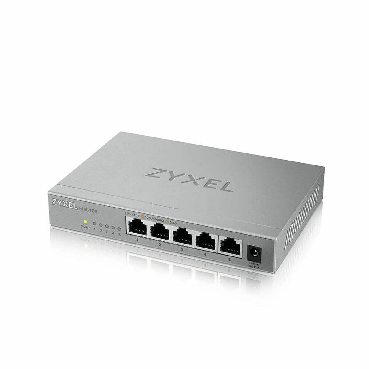 Zyxel XMG-105 5 Ports 10/2,5G MultiGig Switch unmanaged