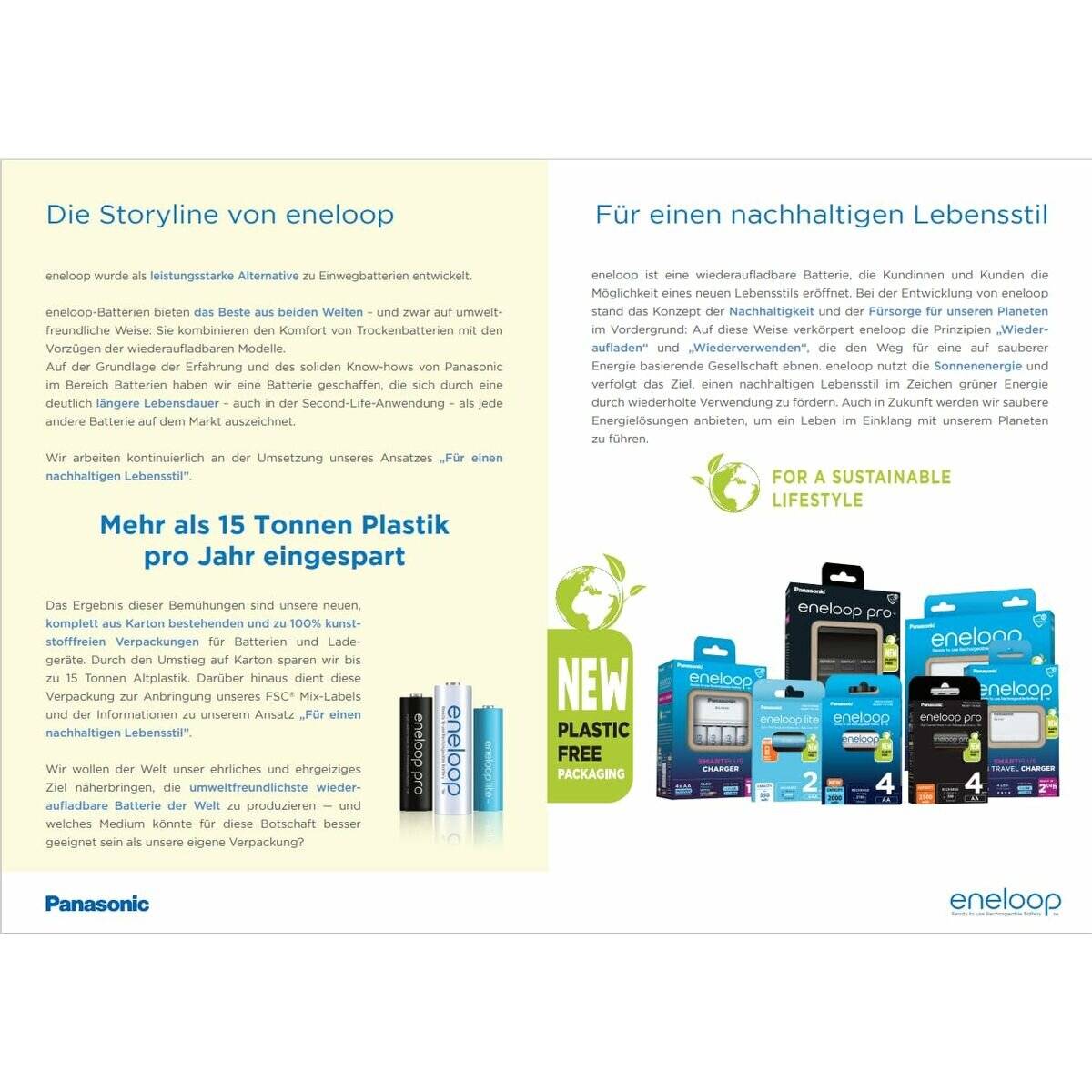 Panasonic Eneloop Akku Mignon Aa 1,2V,2500 Mah, 4Er