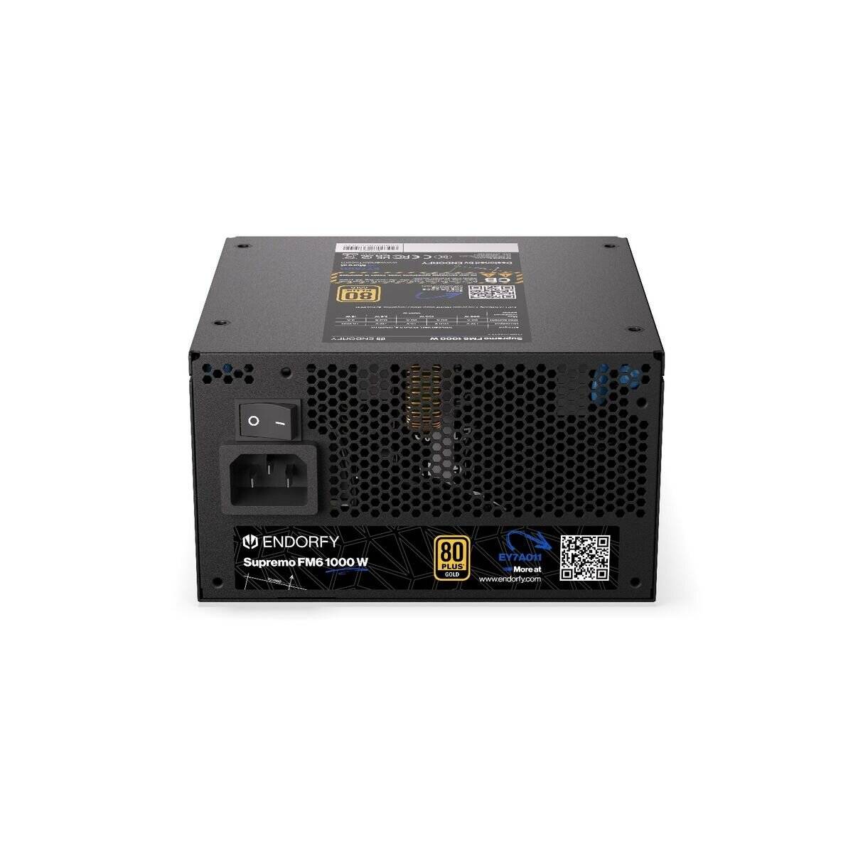 Supremo Fm6 1000 W (Schwarz, Kabel-Management, 1000 Watt)