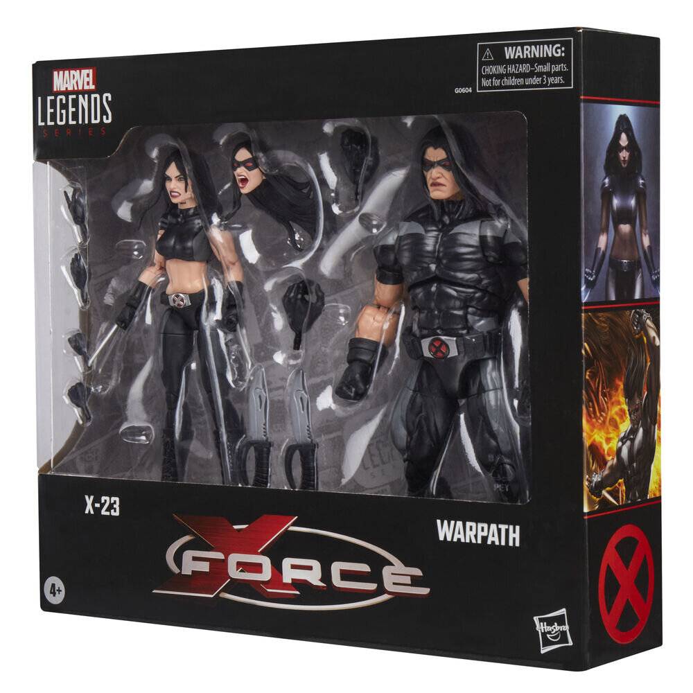 Marvel Legends X-Force X-23 & Warpath pack 2 figures 15cm