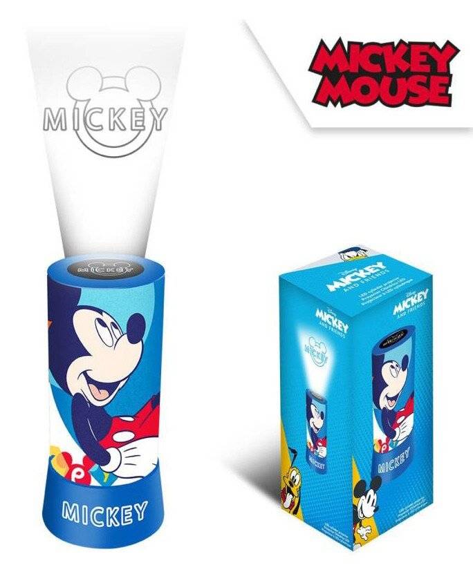 Disney Mickey 2 in 1 Projektor, Lampe, Nachtlicht