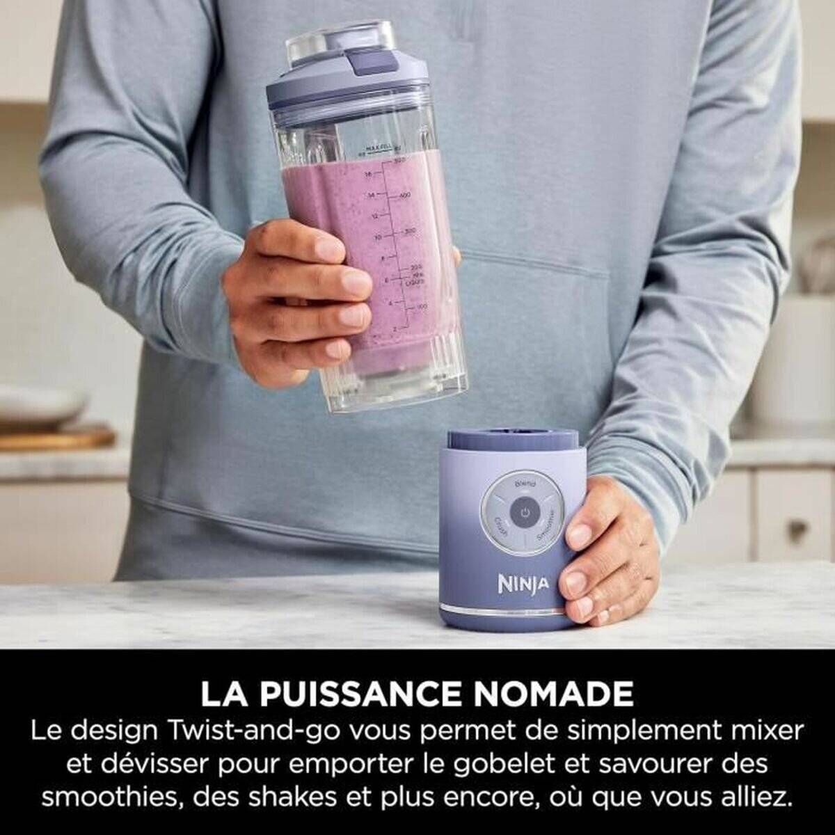 NINJA BC251EULD tragbarer Mixer mit Akku