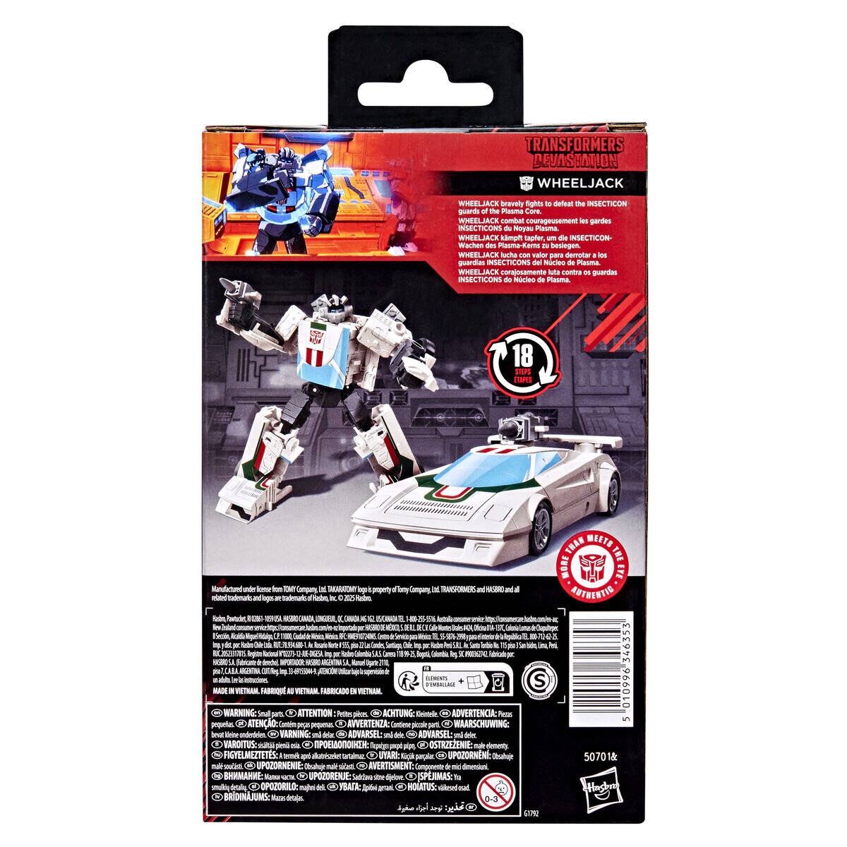 MTMTE-Kollektion Transformers Devastation Wheeljack-Figur, 11 cm