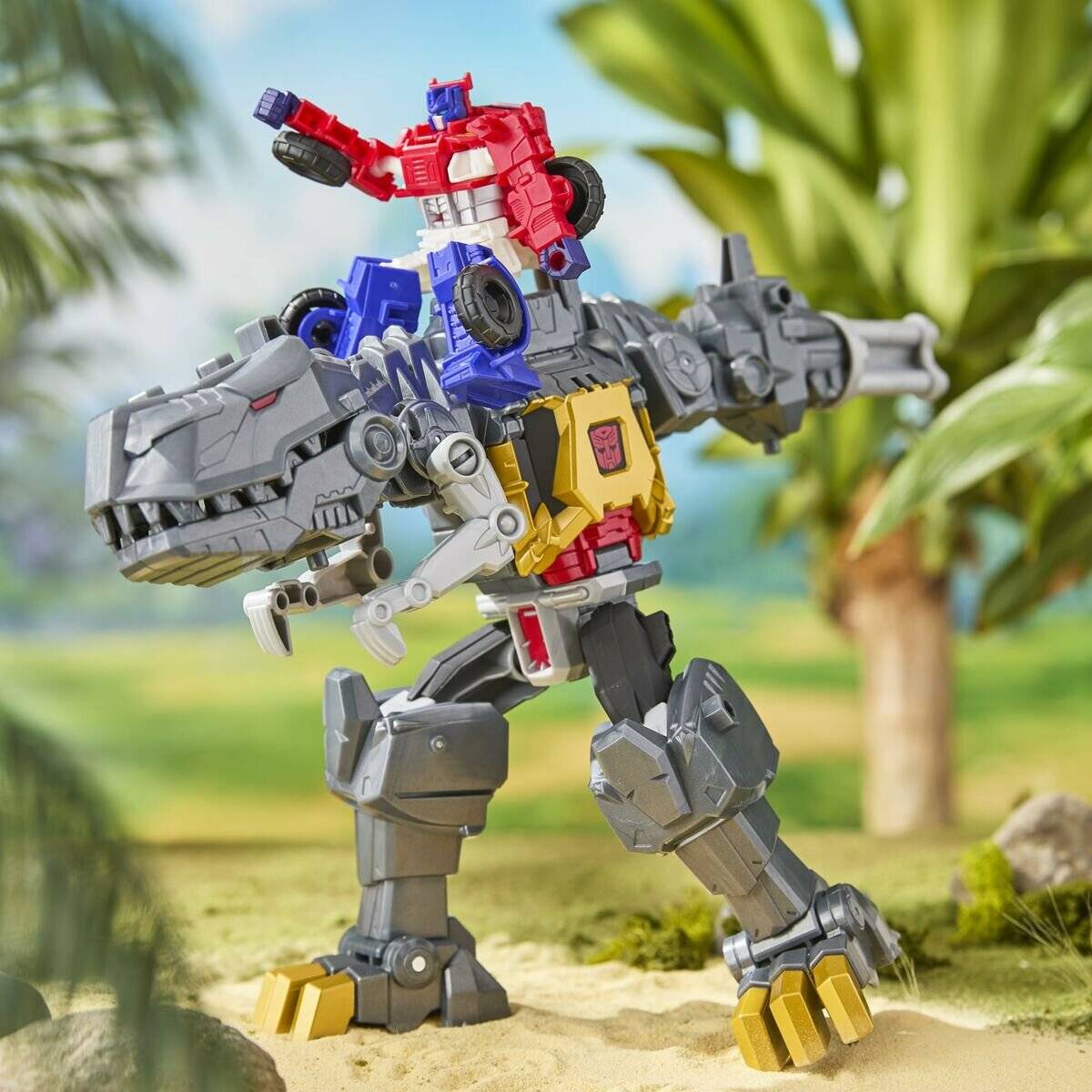 Transformers Cyberworld Chomp & Battle Grimlock