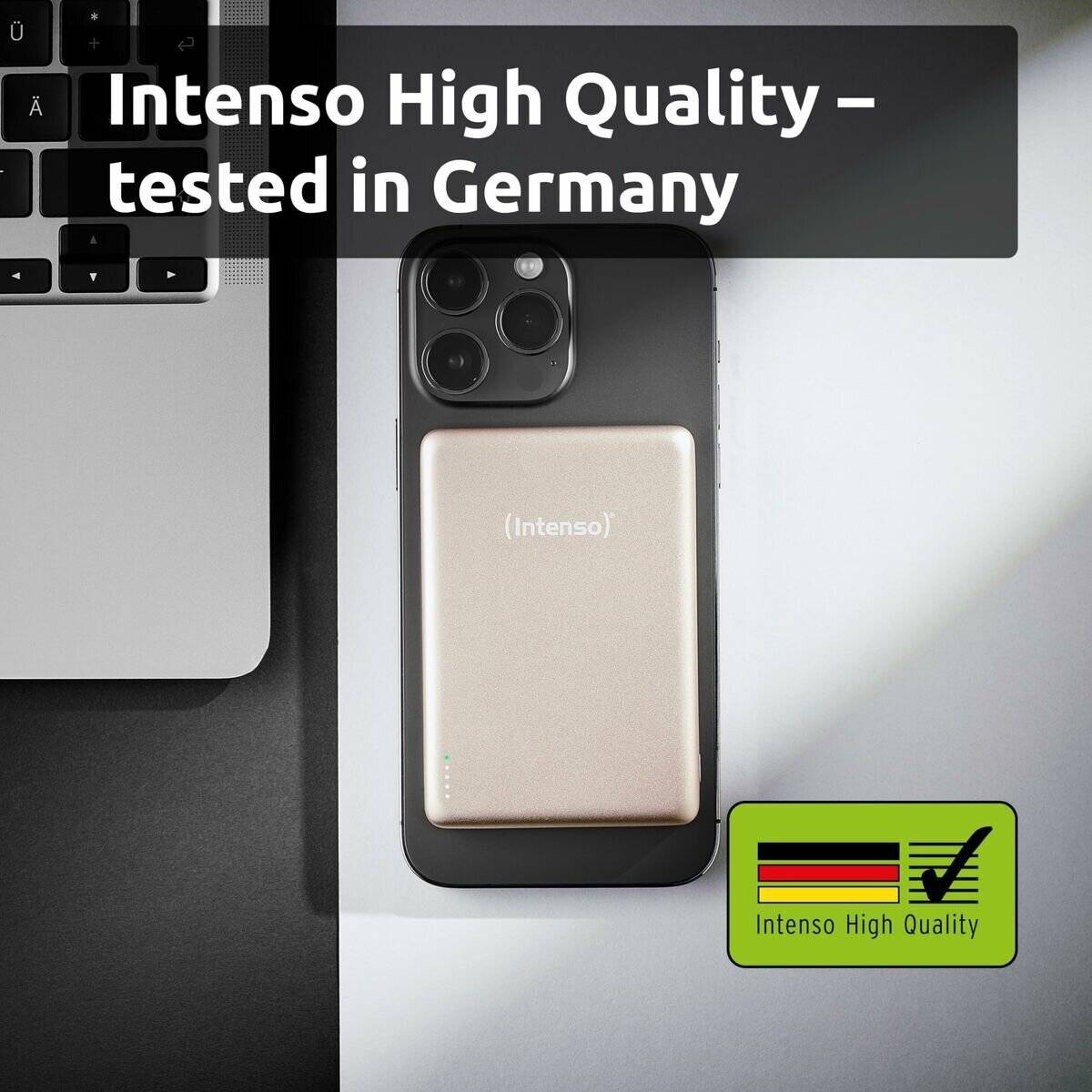 Intenso Magn. Wireless Powerbank Mw10000 10000 Mah Champagne