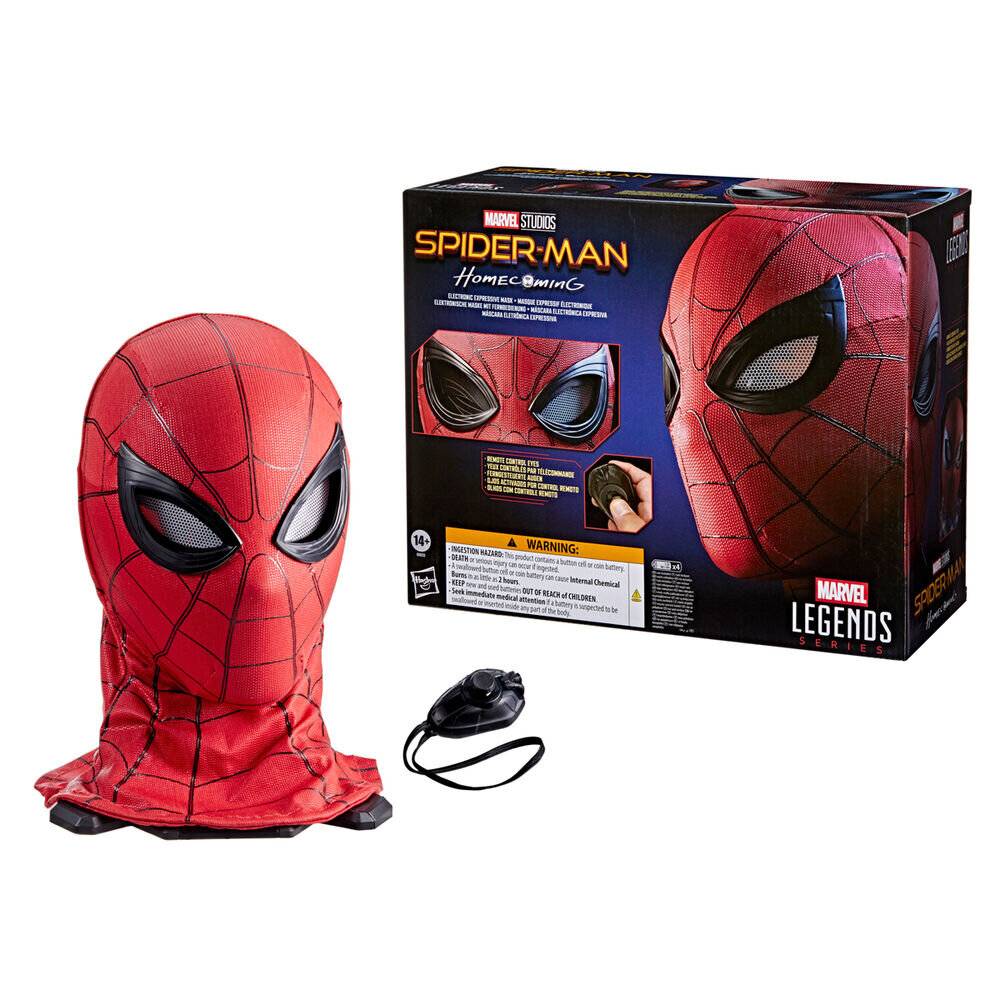 Elektronische Maske Spider-Man: Homecoming aus der Marvel Legends-Serie