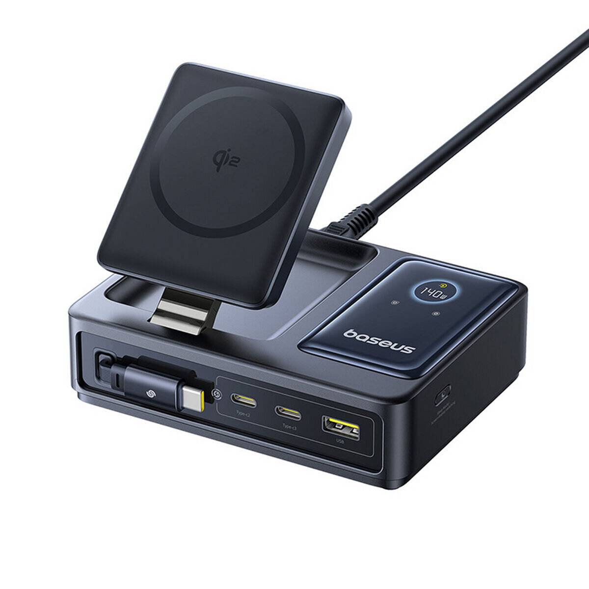 USB Tischladegerät Baseus P10170902123-00 Schwarz