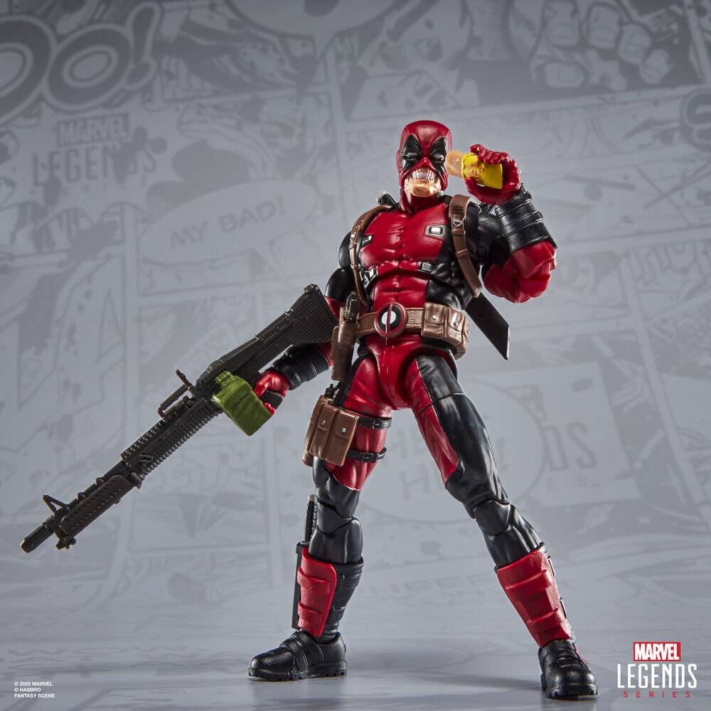 Figur Deadpool aus der Marvel Legends Maximun-Serie, 15 cm