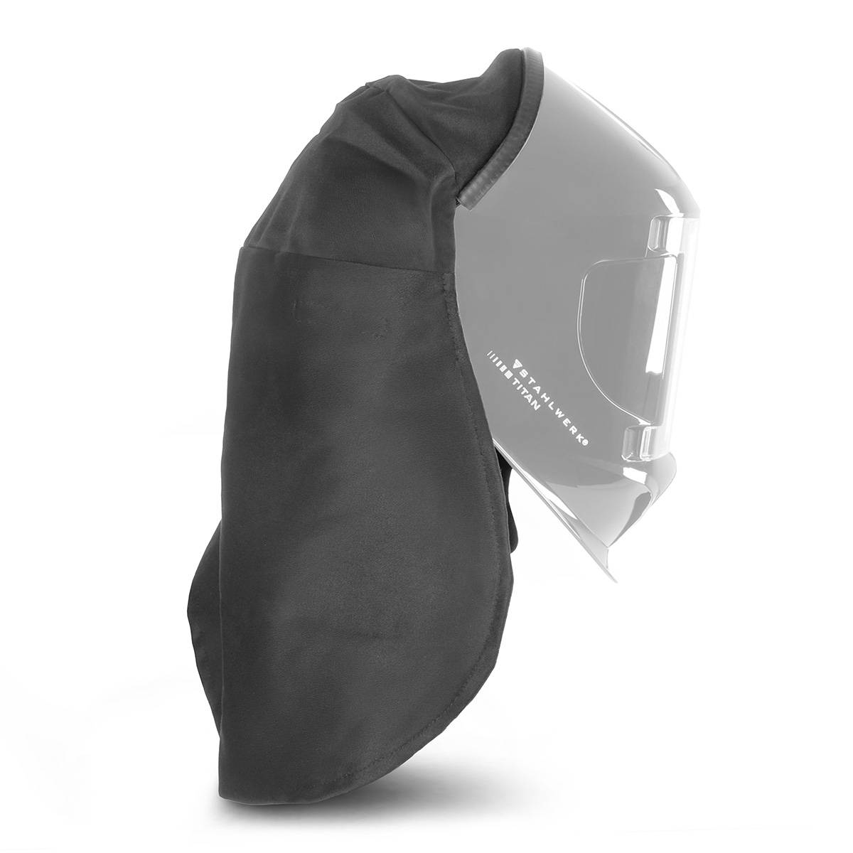 STAHLWERK Schweißhelm-UV-Nackenschutz flexibel mit Clip/Press-Fit