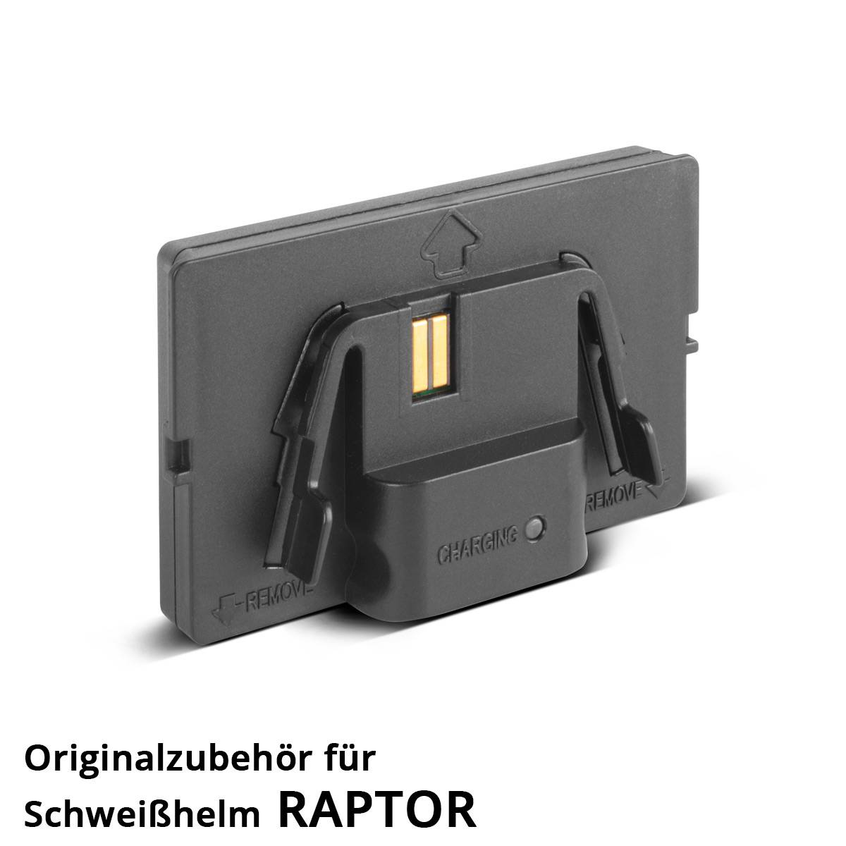 STAHLWERK Ersatz-Akku für LED-Stirnlampe Automatik-Schweißhelm Raptor