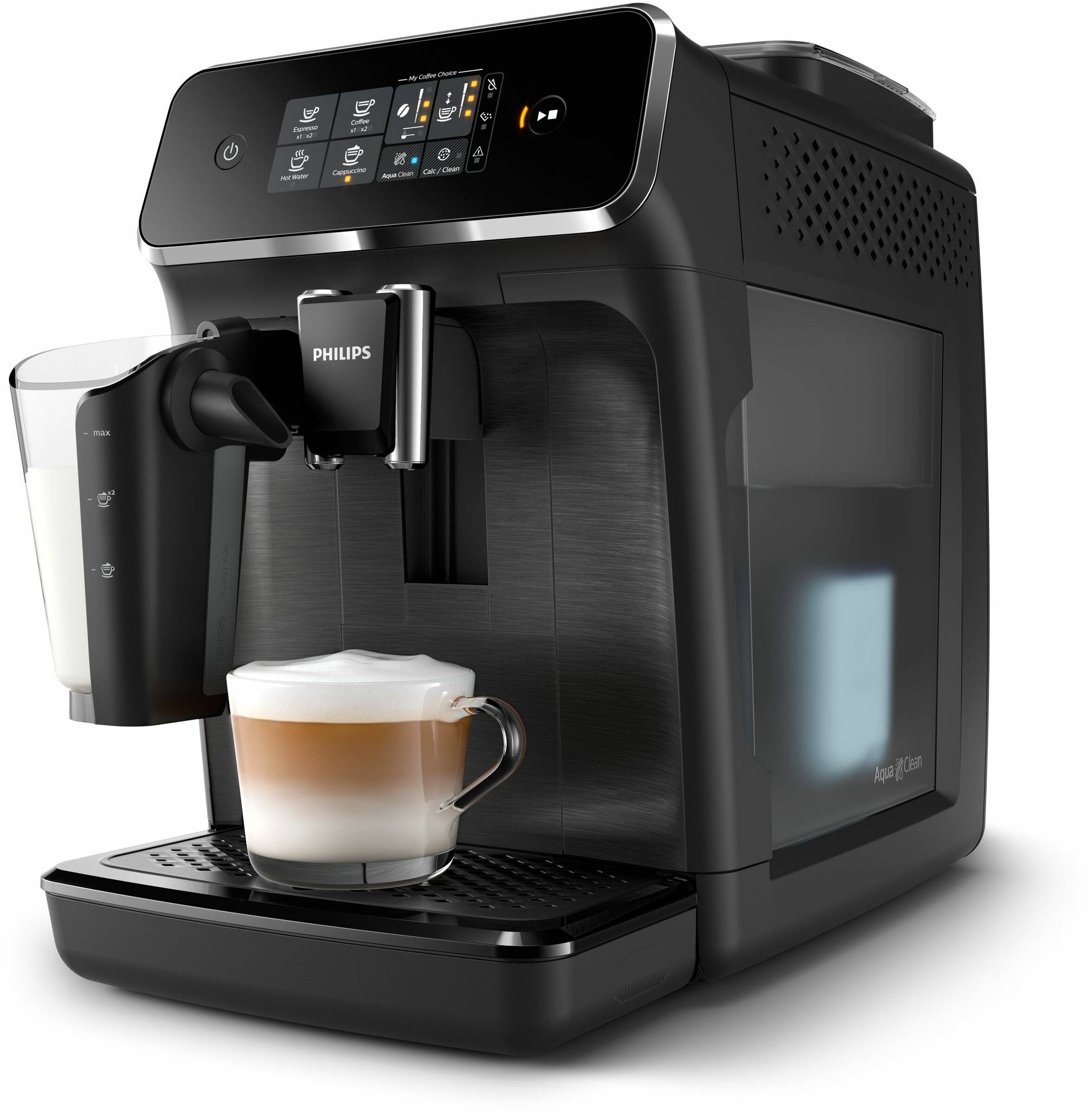 Philips Philips Coffeemachine EP2230 10 Latte Go black Schwarz (EP2230/10)