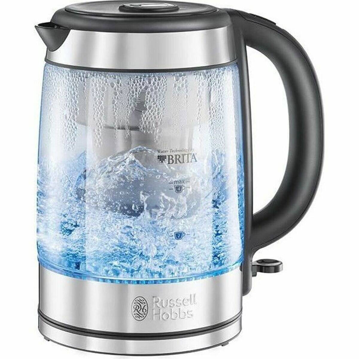 Russel Hobbs Russell Hobbs Kettle Clarity 1,5l silver glass 20760-57 2076057 (20760-57)