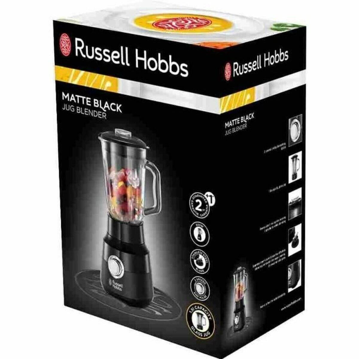 Russel Hobbs Russell Hobbs Blender Matte 650W 1,5l black Schwarz 24722-56 2472256 (24722-56)