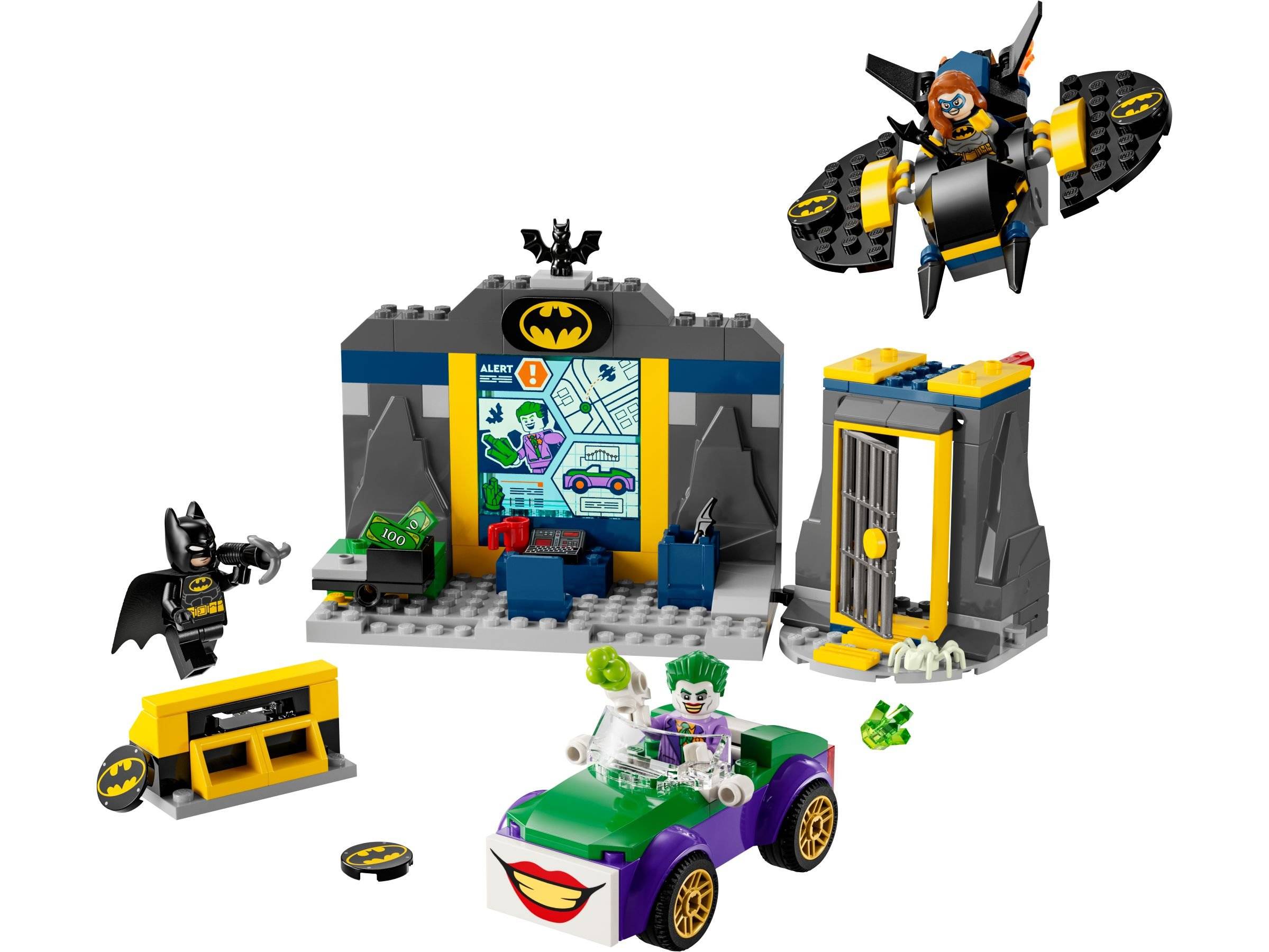 LEGO® DC Super Heroes 76272 Bathöhle mit Batman™, Batgirl™ und Joker™