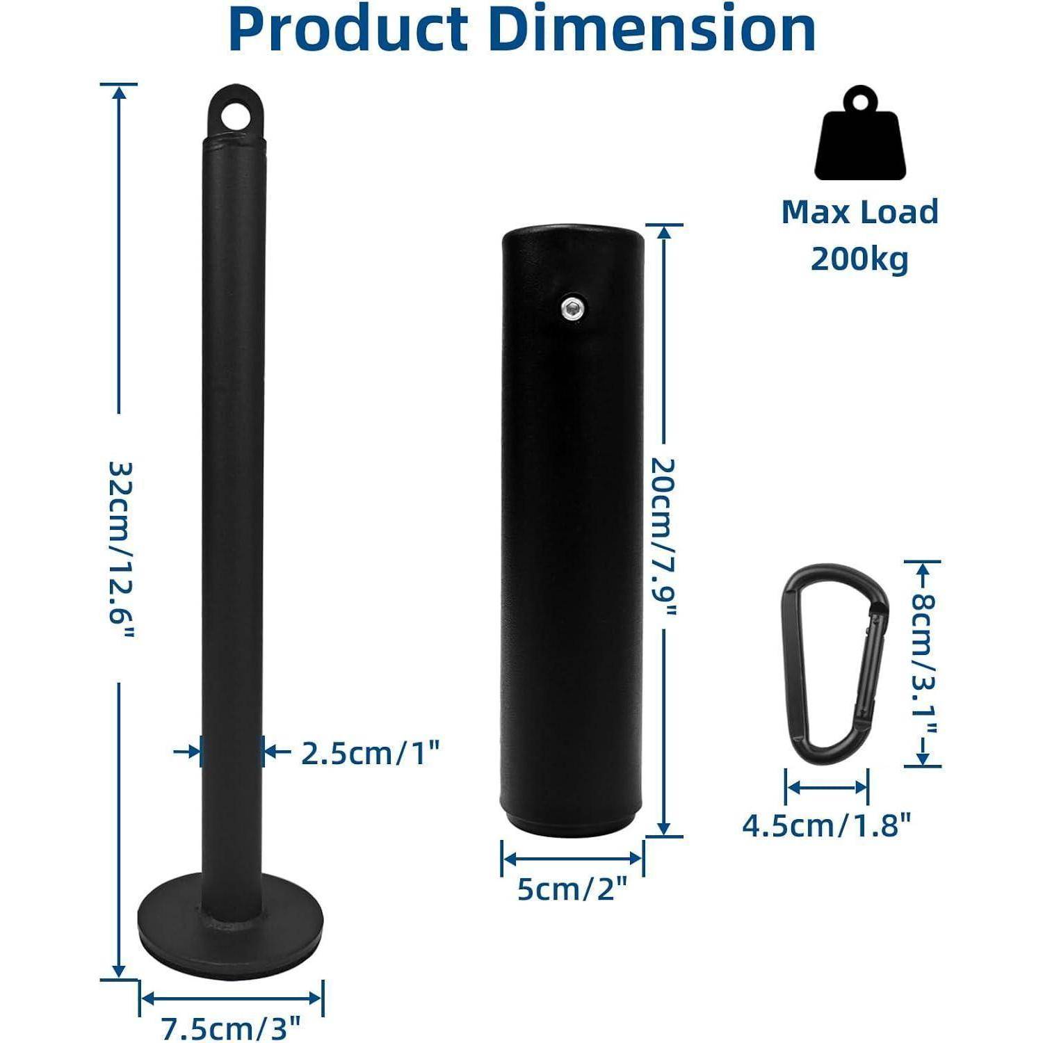 Topfinder Ladestift 25mm für Hantelscheiben 30mm 50mm