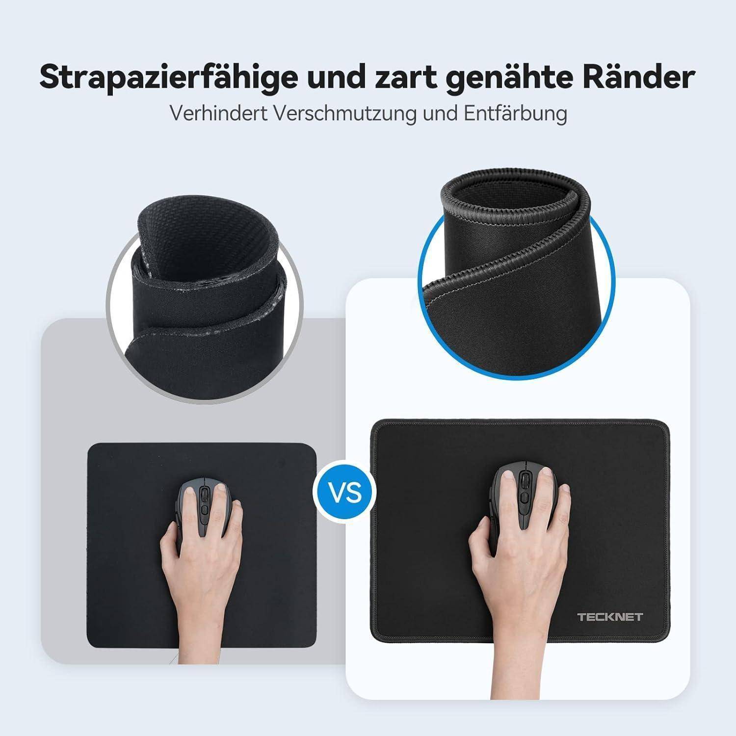 Mauspad 270 x 210 mm Gaming Mousepad wasserdicht rutschfest PC Büro