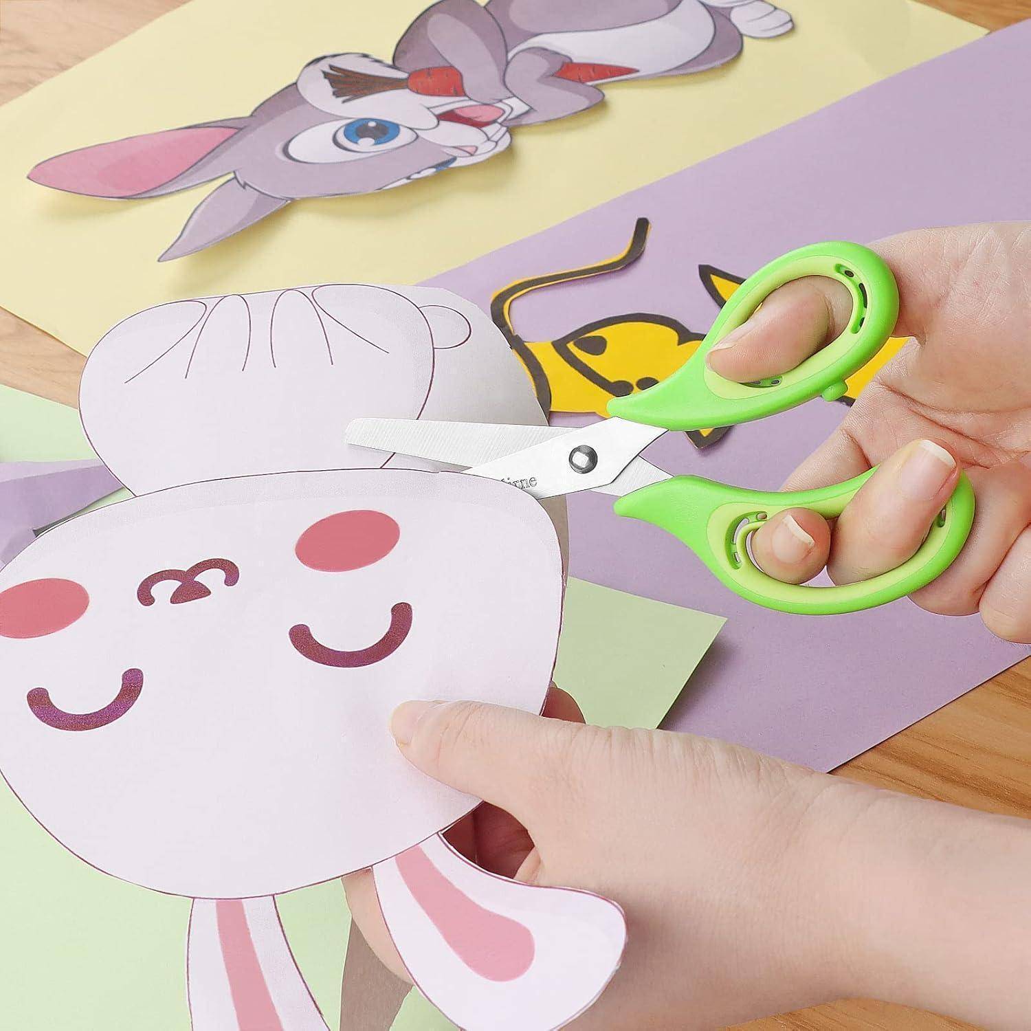 Kinderschere Sicherheitsschere mit stumpfer Spitze Edelstahlklingen