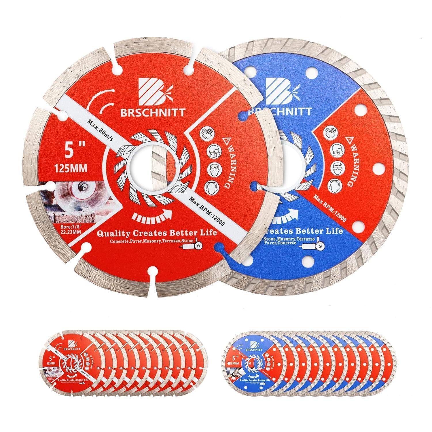 Trennscheibe Diamant Keramikfliesen Granit Marmor Beton 20 125mm