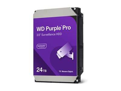 WD Purple Pro 24TB SATA 6Gb/s 8,89cm Komponenten Speicherlaufwerke Interne HDDs