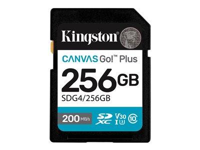 KINGSTON 256GB SDXC Canvas Go Plus Gen4 Komponenten Speicher Flash-Speicher