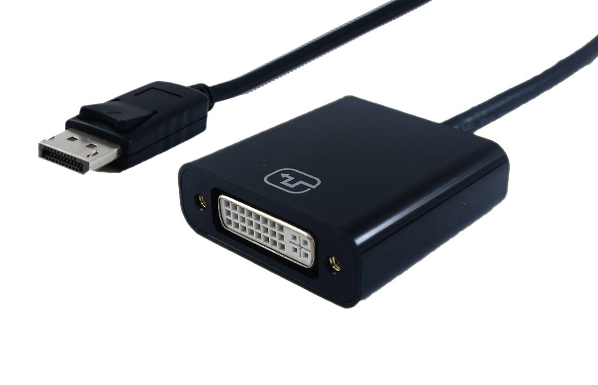 STANDARD DisplayPort-DVI Adapter, DP Stecker-DVI Buchse Terminatoren, Konverter Adapter